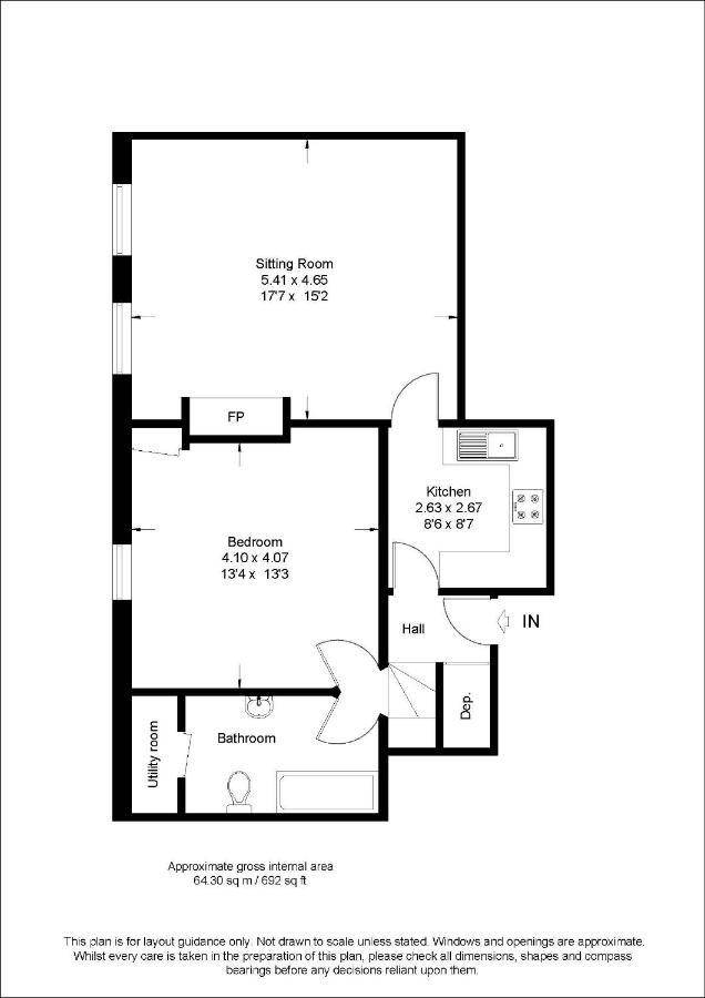 Spacious Split Level Flat In Great Location Portsmouth Exterior photo
